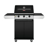 BeefEater 1200E Series 3 Burner BBQ & Side Burner Trolley